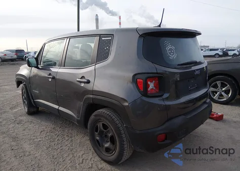2017 Jeep Renegade Sport Fwd from USA, damaged, VIN ZACCJAAB0HPF86821